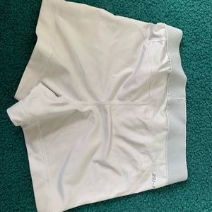Nike Shorts - White nike pro shorts Nike Shorts - White nike pro shorts